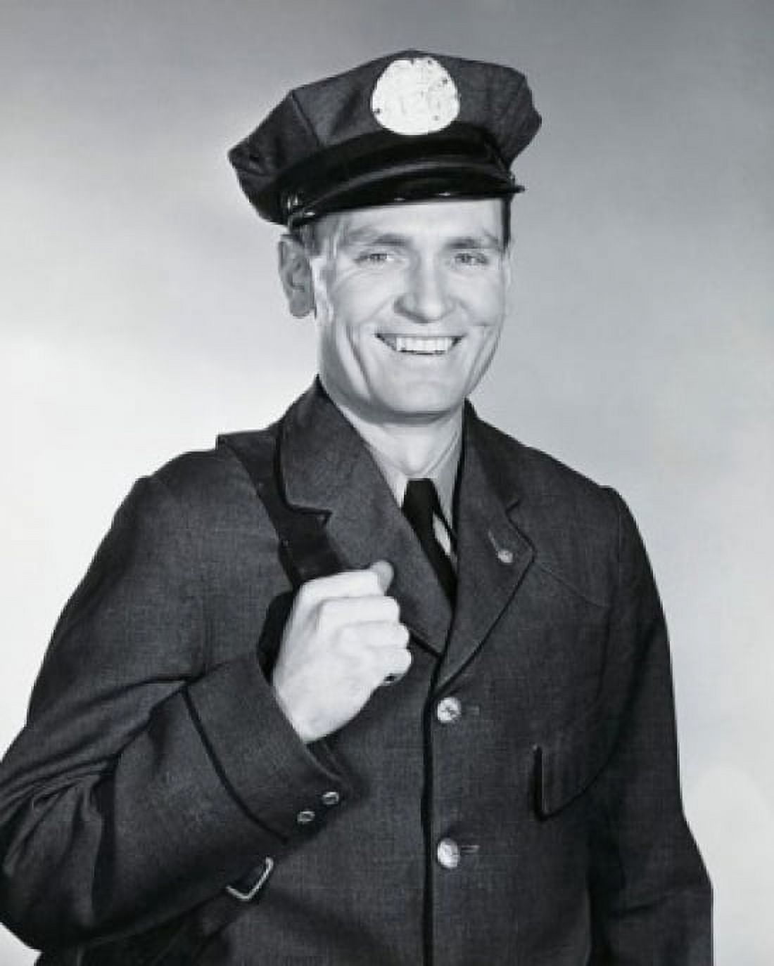 Portrait of a mailman smiling Canvas Art - (18 x 24)
