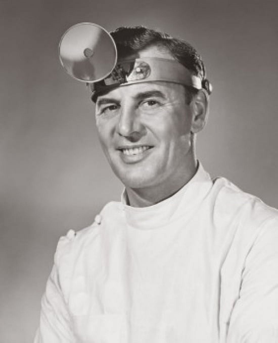 Portrait of a male doctor wearing a headband Canvas Art - (18 x 24)
