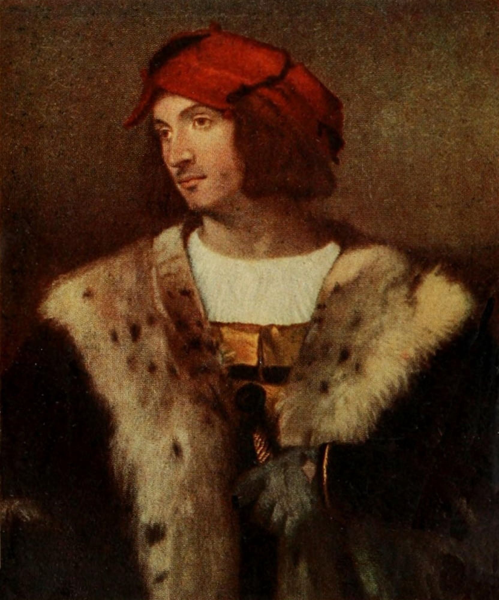 Portrait of a man Titian 1908 Canvas Art - Titian (24 x 36)