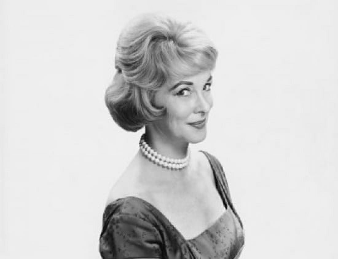 Portrait of a mature woman smiling Canvas Art - (24 x 36)