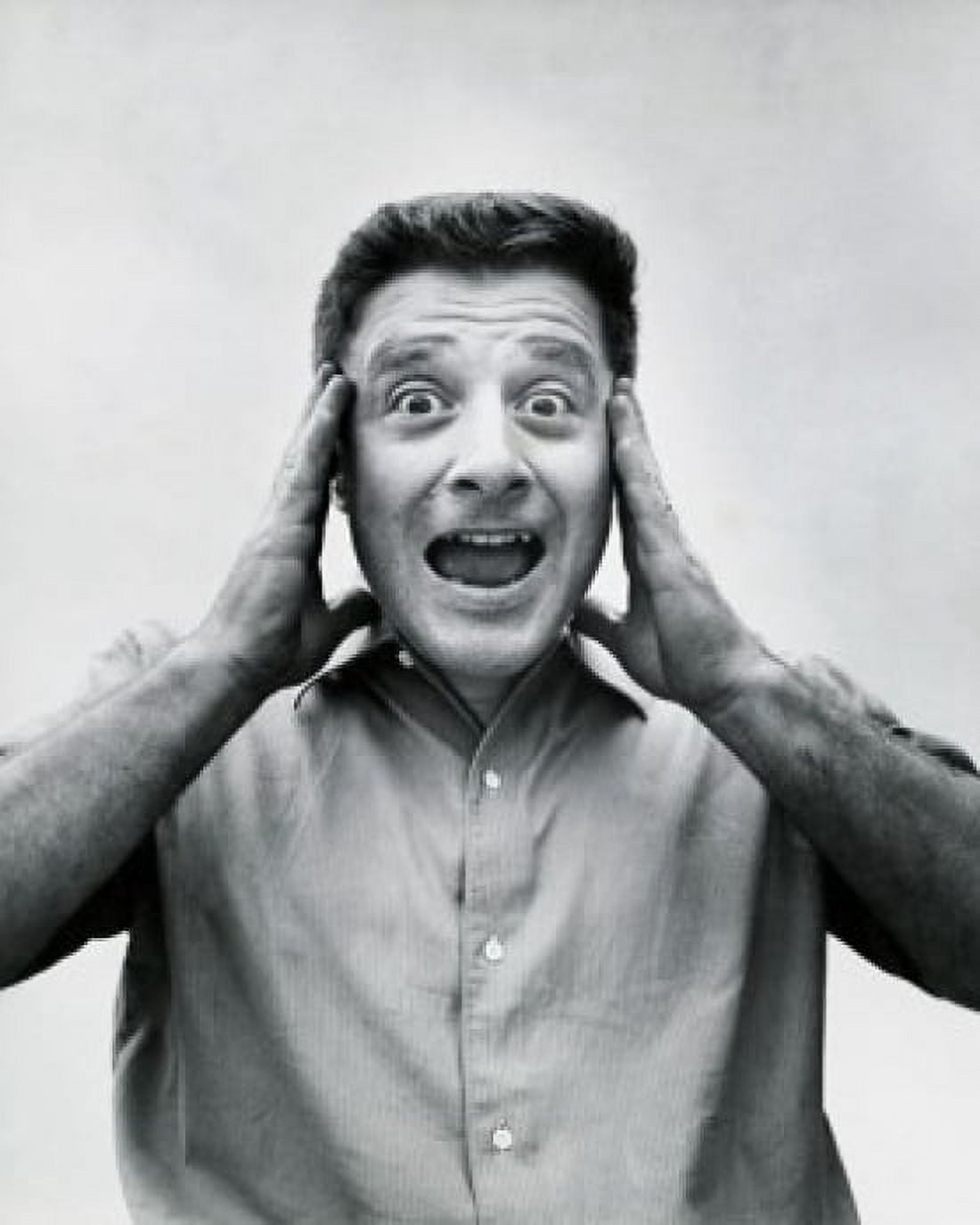 Portrait of a mid adult man suffering from a headache Canvas Art - (24 x 36)