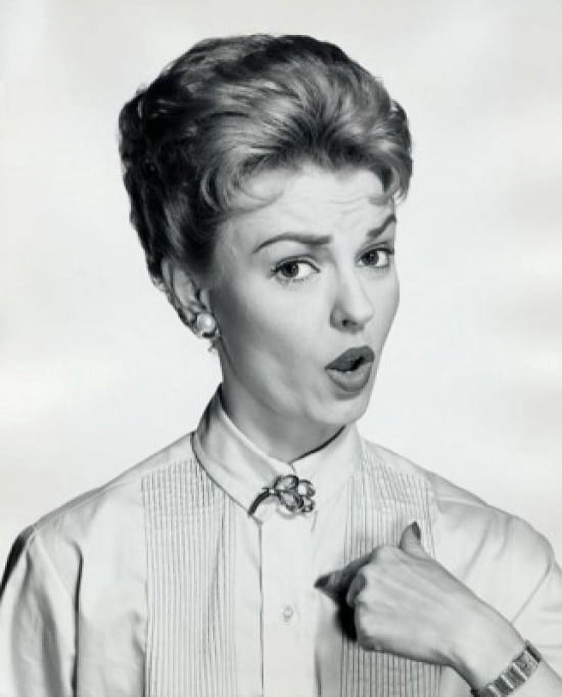 Portrait of a mid adult woman pointing at herself Canvas Art - (24 x 36)