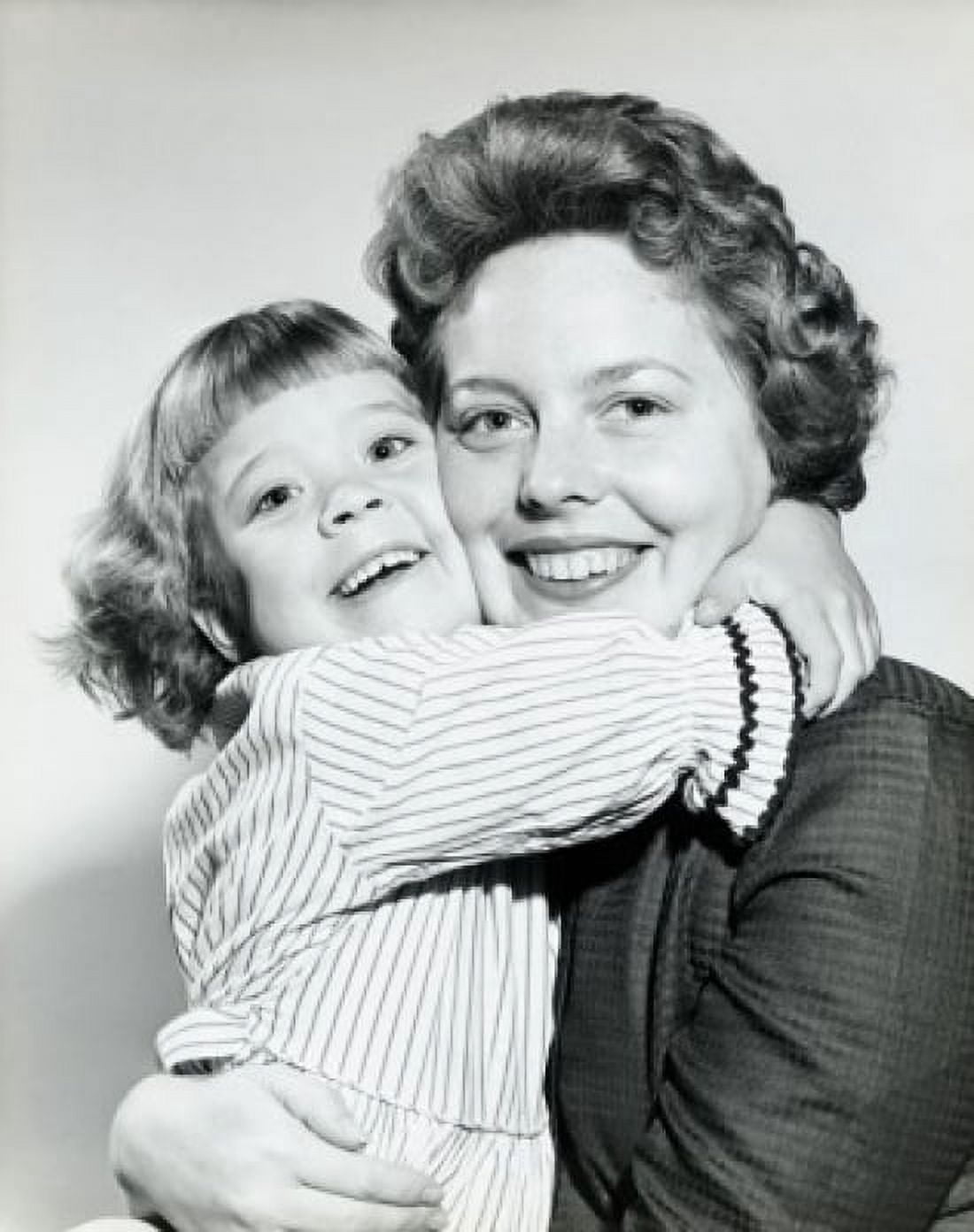 Portrait of a mid adult woman smiling with her daughter Canvas Art - (24 x 36)