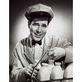 thumbnail image 1 of Portrait of a milkman delivering milk Poster Print (24 x 36), 1 of 1