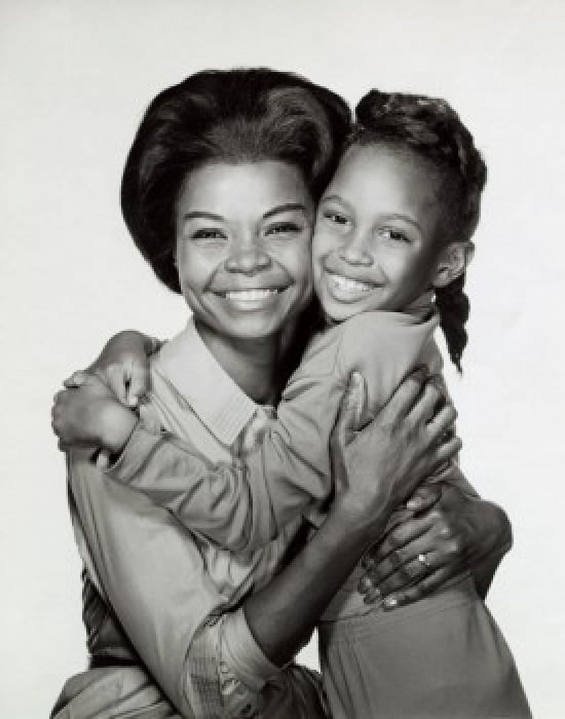 Portrait of a mother hugging her daughter Canvas Art - (18 x 24)