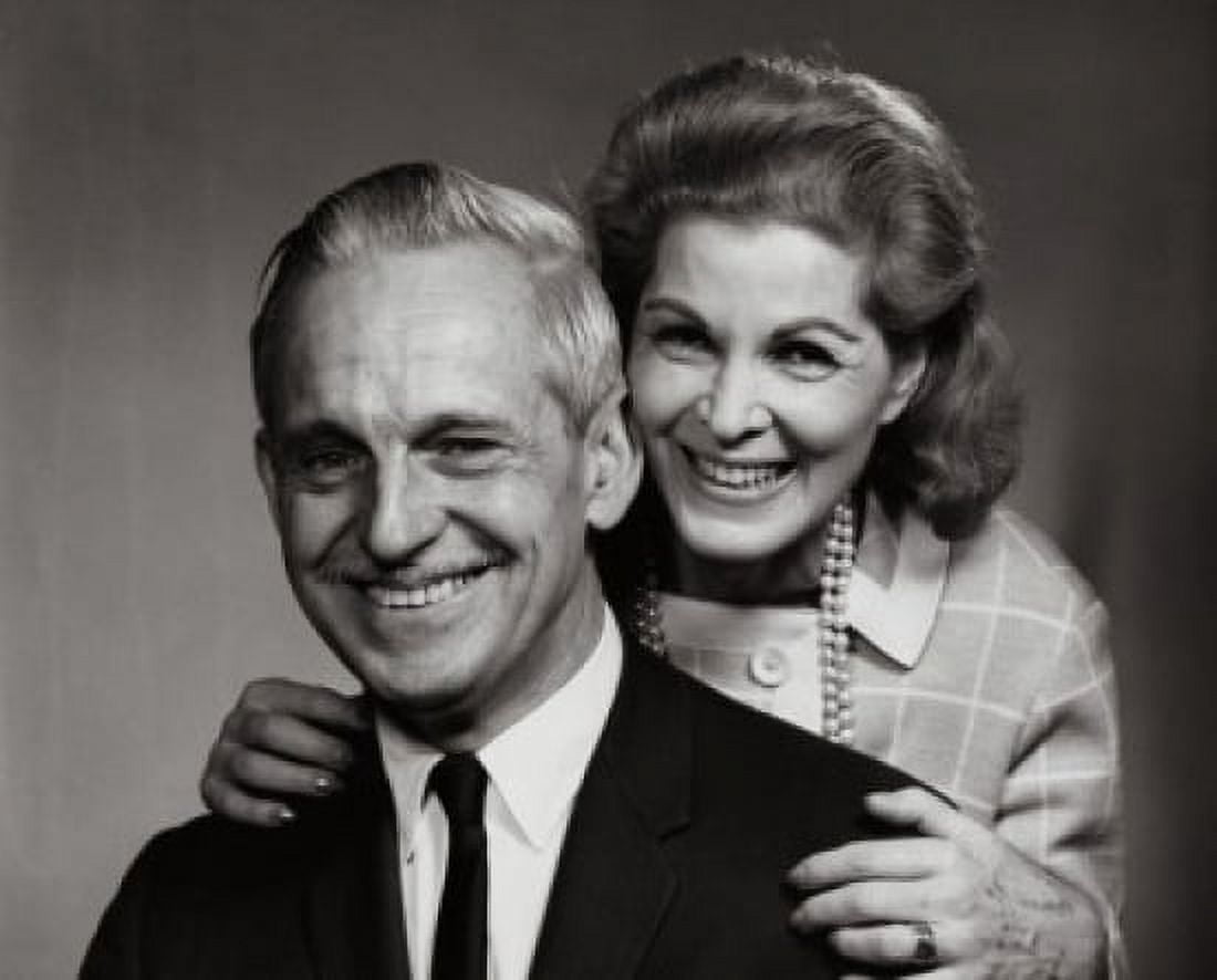 Portrait of a senior couple smiling Canvas Art - (24 x 36)