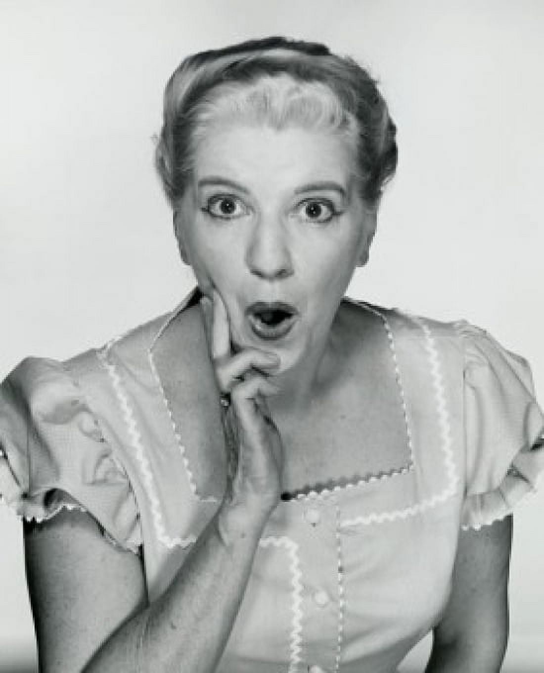 Portrait of a senior woman looking surprised Canvas Art -  (18 x 24)