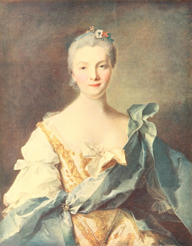 Portrait of a young woman The Connoisseur 22 1908 Canvas Art - Jean-Marc Nattier (18 x 24)