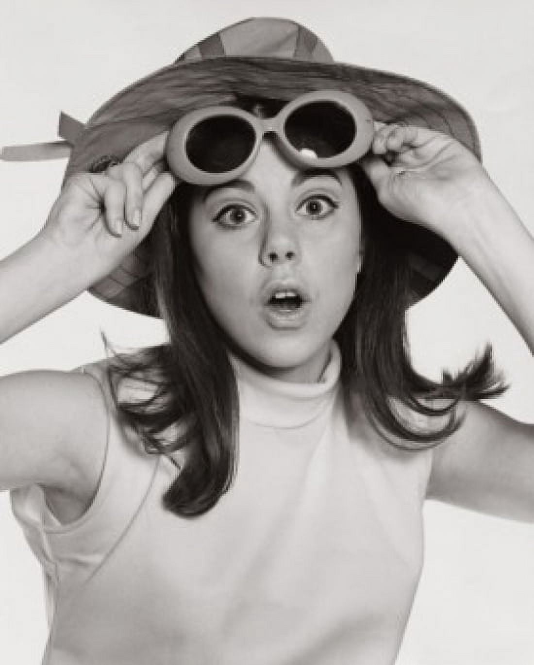 Portrait of a young woman looking surprised Canvas Art - (18 x 24)