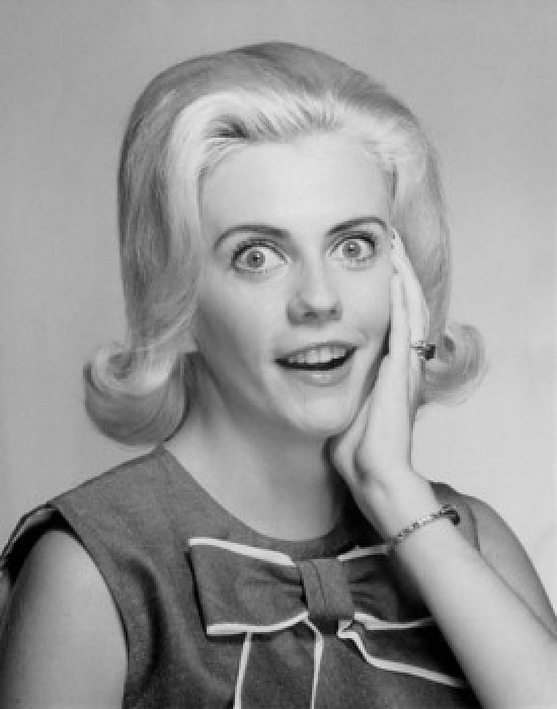 Portrait of a young woman looking surprised Canvas Art - (24 x 36)