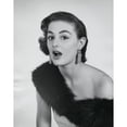 thumbnail image 1 of Portrait of a young woman looking surprised Poster Print (18 x 24), 1 of 4