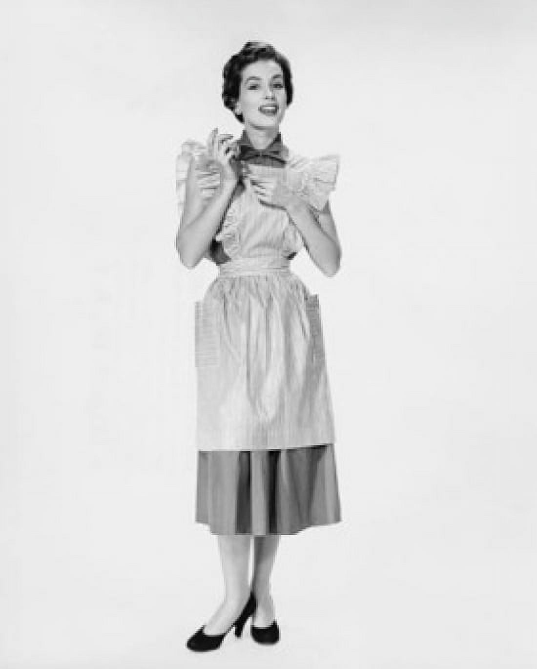 Portrait of a young woman posing Canvas Art - (24 x 36)