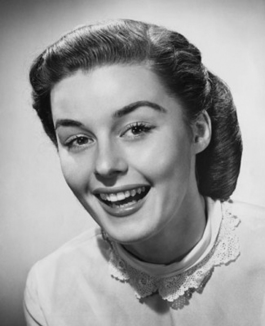 Portrait of a young woman smiling Canvas Art - (24 x 36)