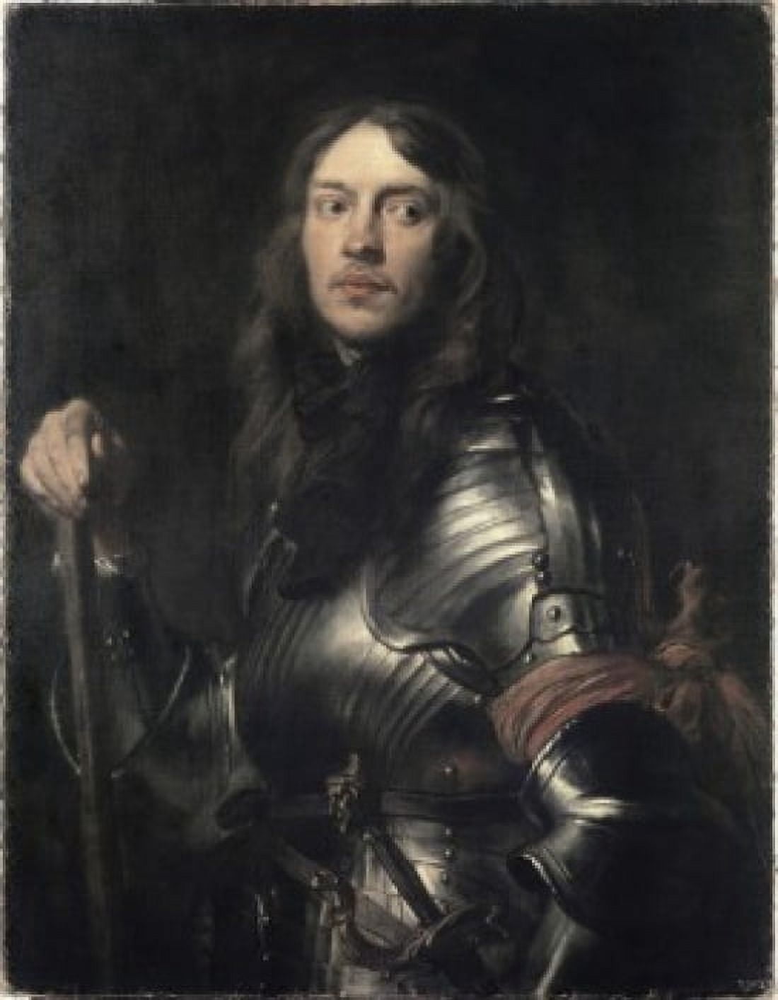 Portrait of an Armored Warrior Anthony van Dyck (1599-1641 Flemish) Canvas Art - Anthony van Dyck (24 x 36)
