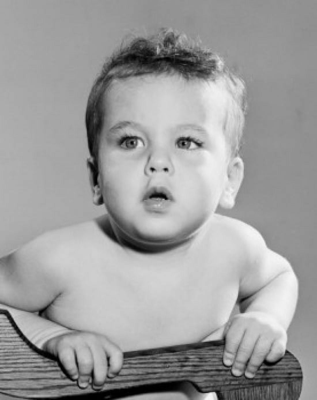 Portrait of baby boy Canvas Art - (18 x 24)