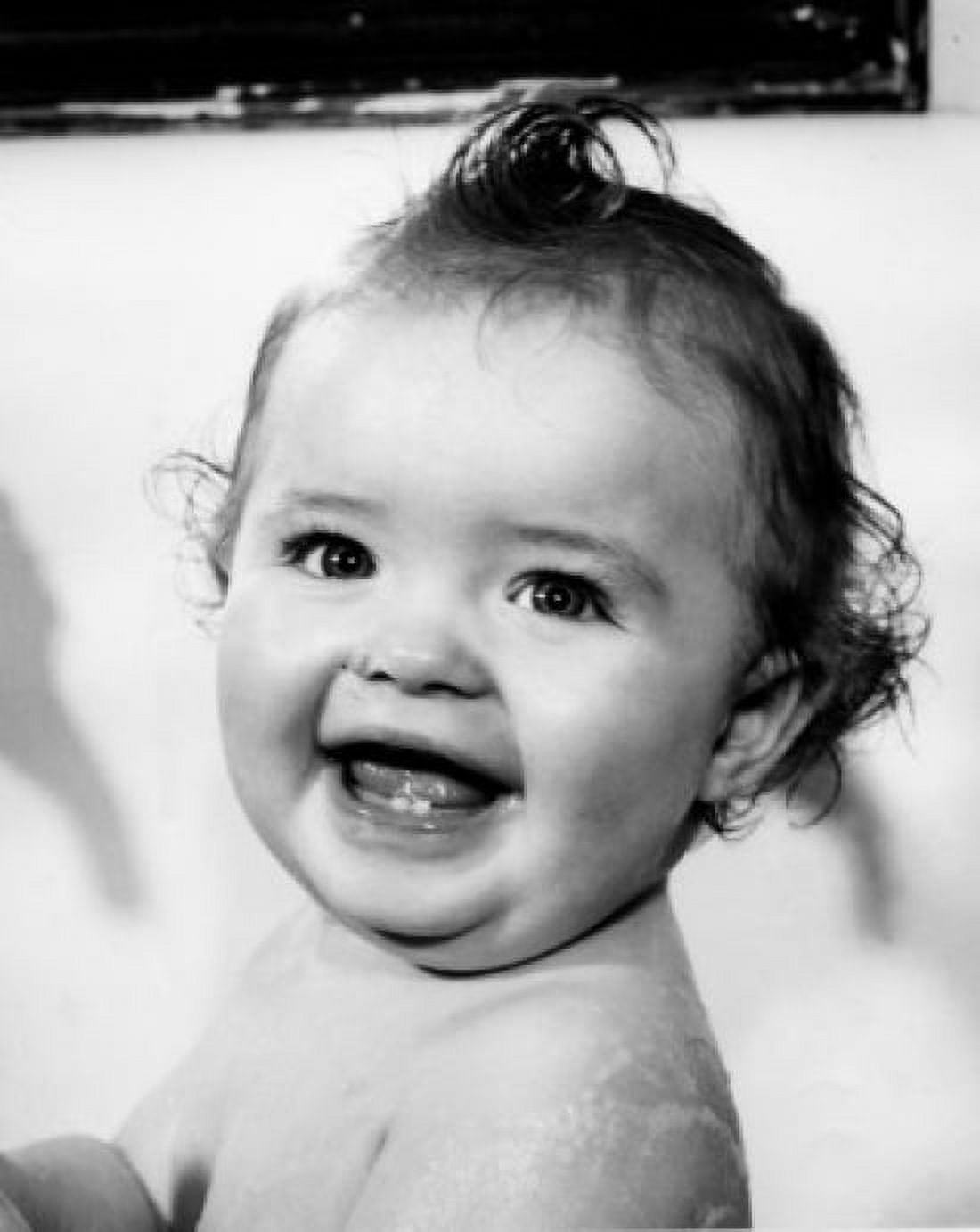 Portrait of baby girl smiling Canvas Art -  (24 x 36)