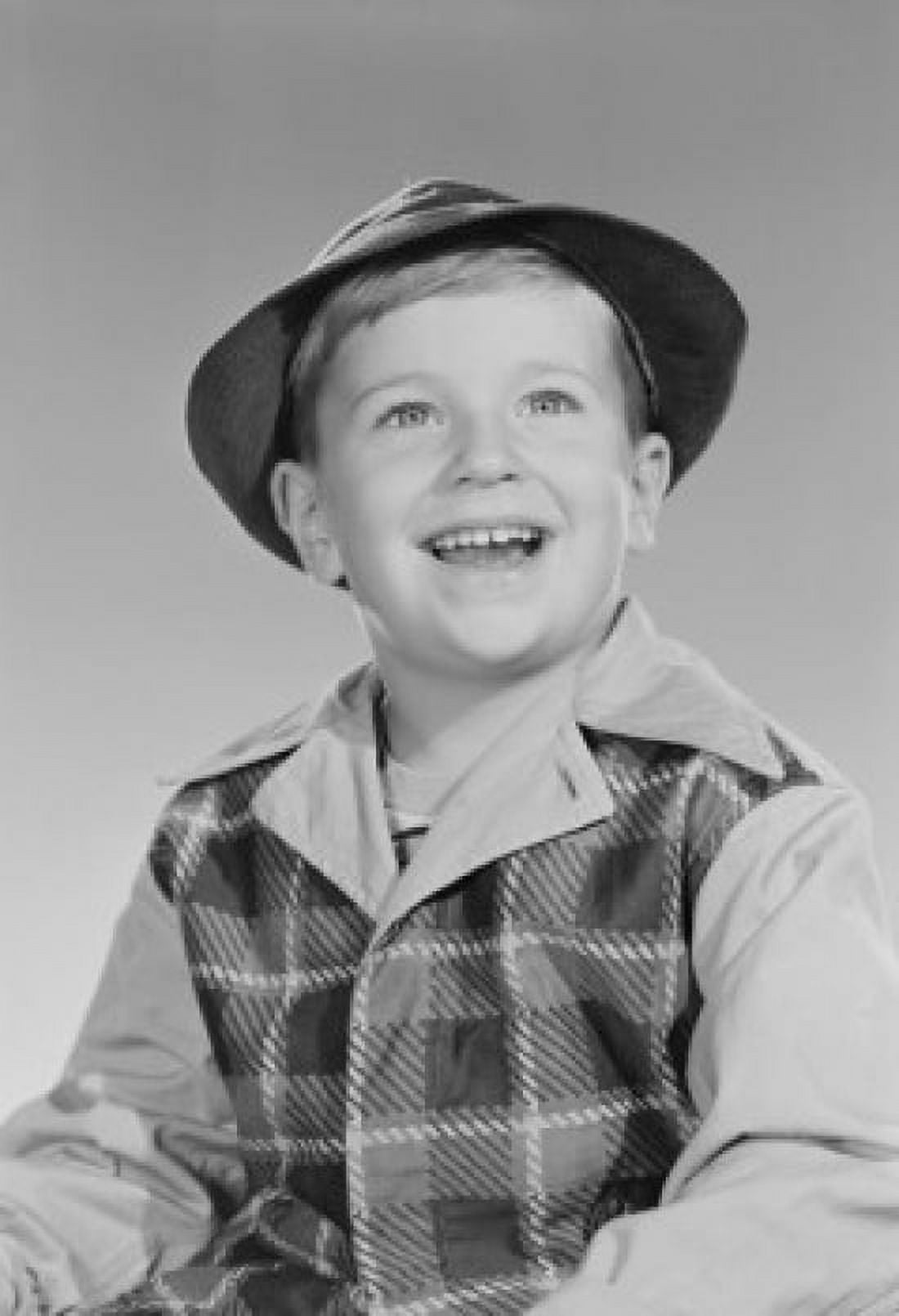 Portrait of boy smiling Canvas Art - (24 x 36)