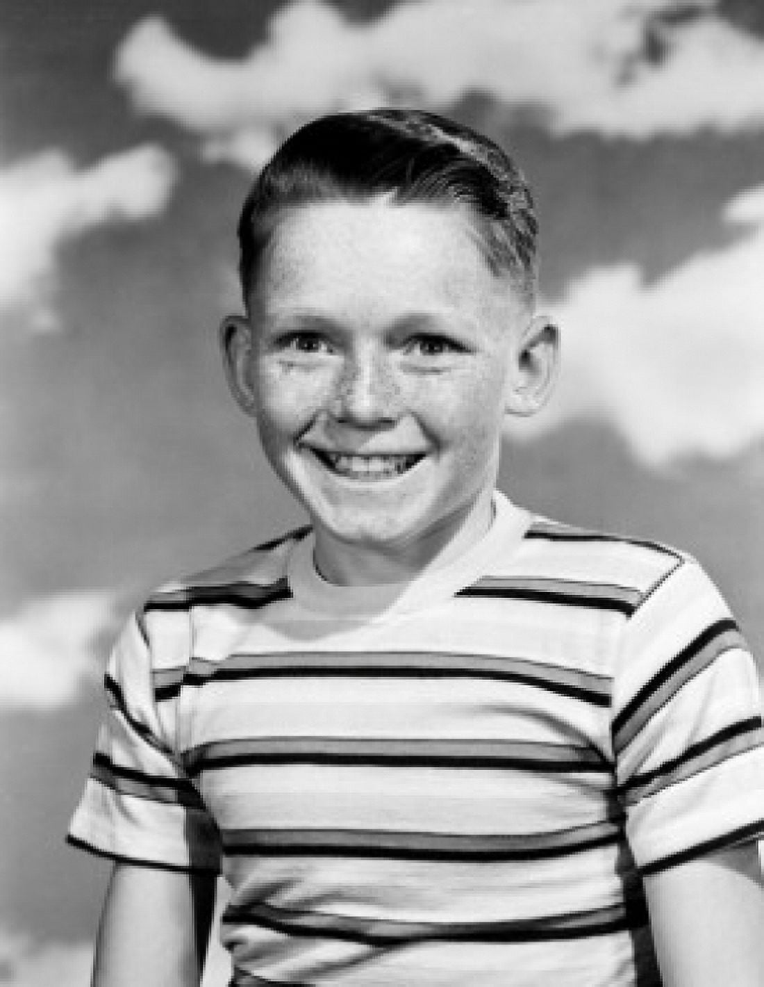 Portrait of boy smiling Canvas Art - (24 x 36)