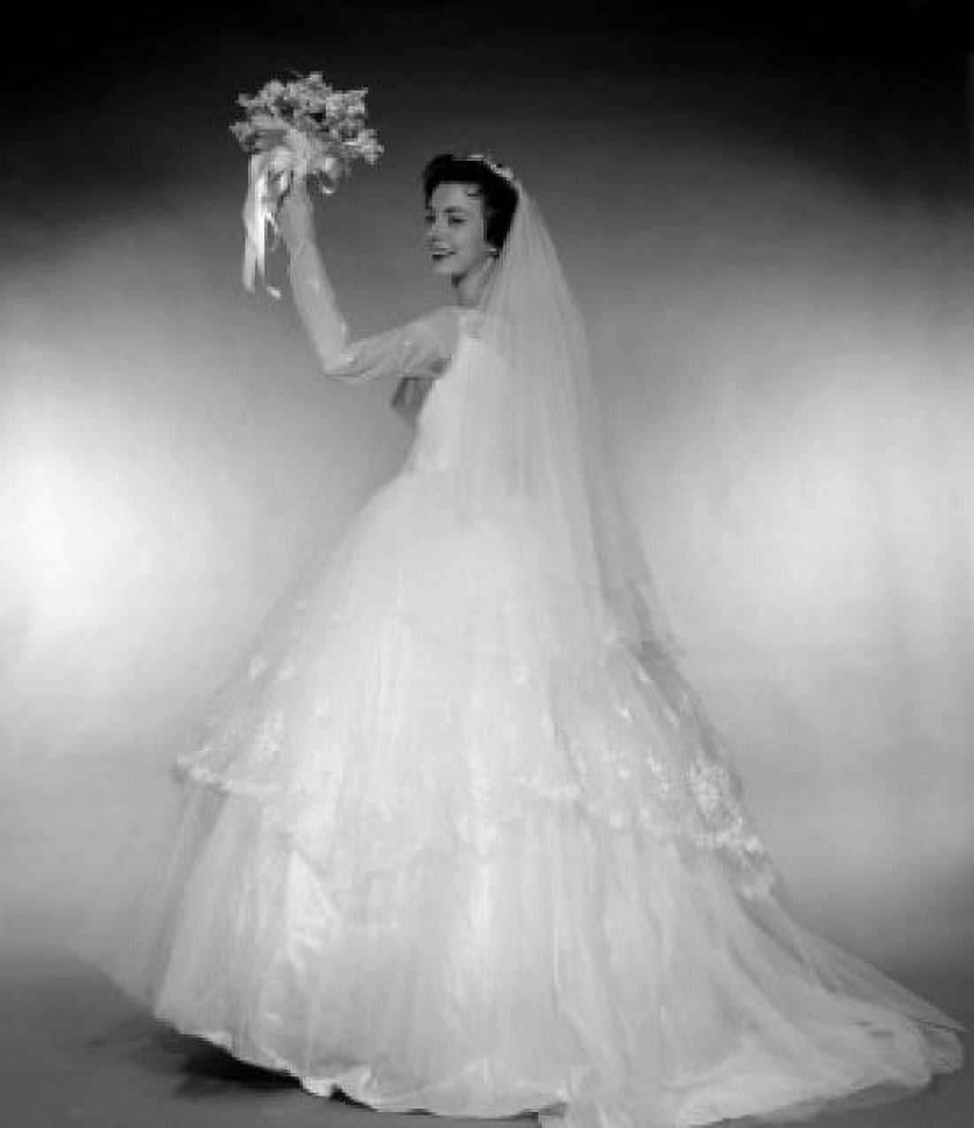 Portrait of bride Canvas Art - (24 x 36)
