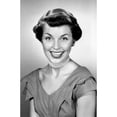 thumbnail image 1 of Portrait of cheerful young woman Poster Print (24 x 36), 1 of 4