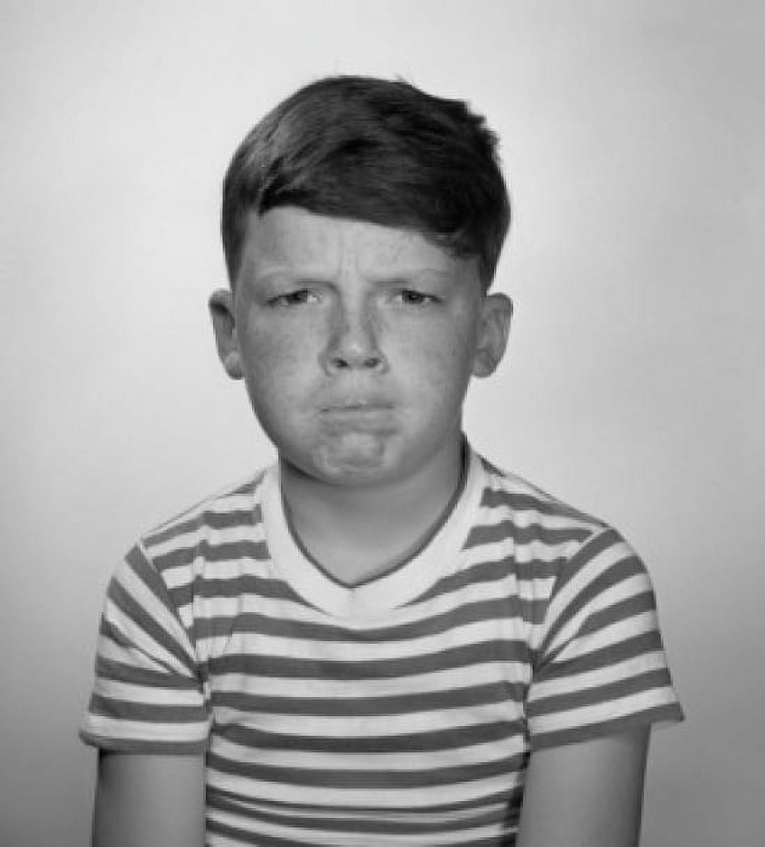 Portrait of freckled boy Canvas Art - (24 x 36)