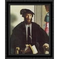 thumbnail image 1 of Portrait of gentleman G.B. Castaldi 20x20 Black Ornate Wood Framed Canvas Art by Parmigianino, Girolamo, 1 of 2