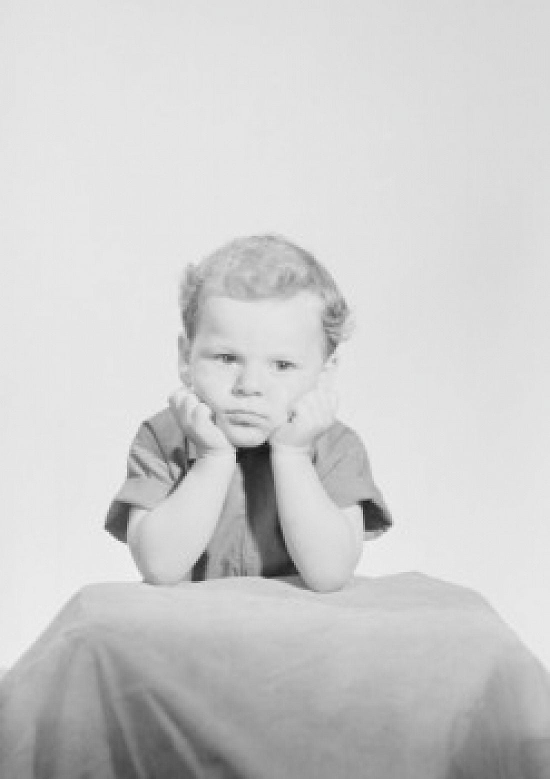 Portrait of little boy Canvas Art - (24 x 36)
