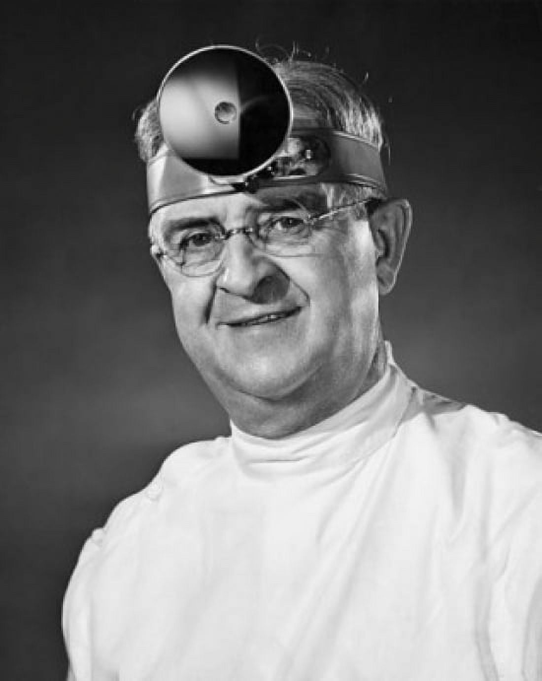Portrait of male doctor wearing headband Canvas Art - (18 x 24)