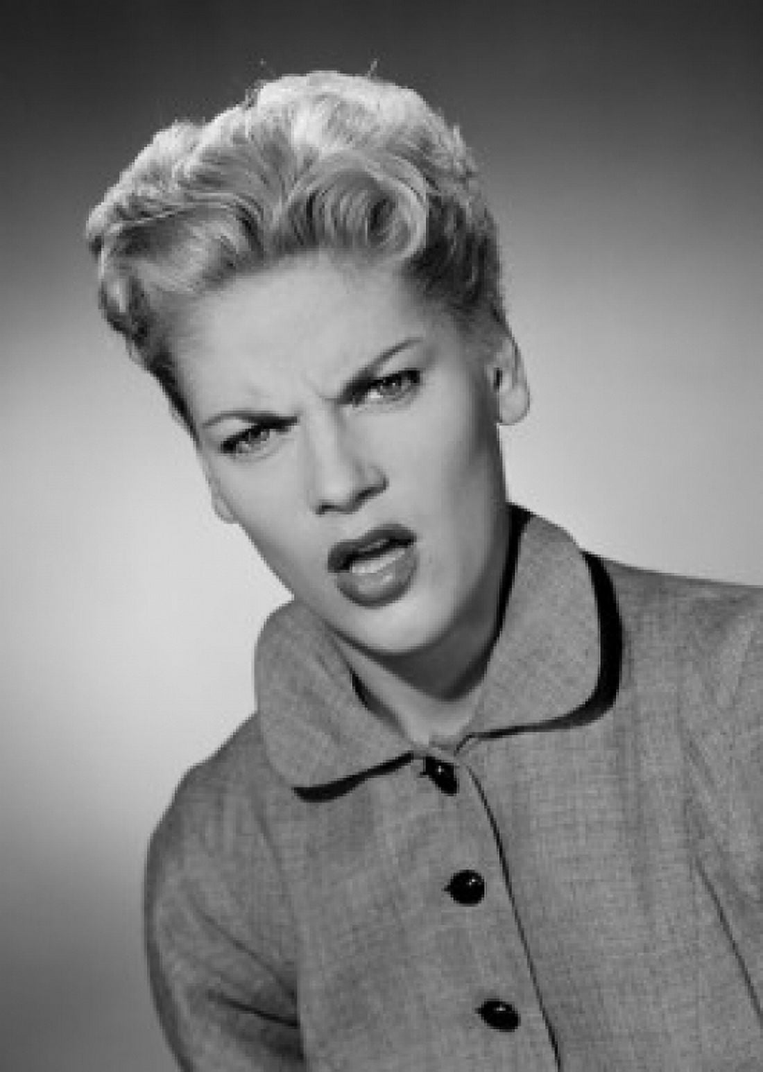 Portrait of mid adult woman frowning Canvas Art - (24 x 36)