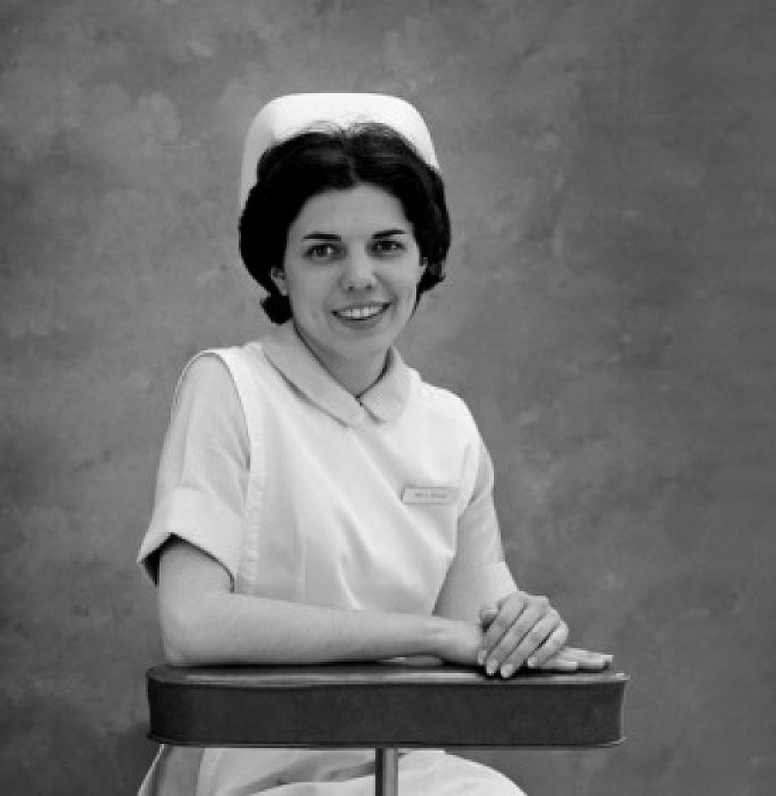 Portrait of nurse Canvas Art - (18 x 24)