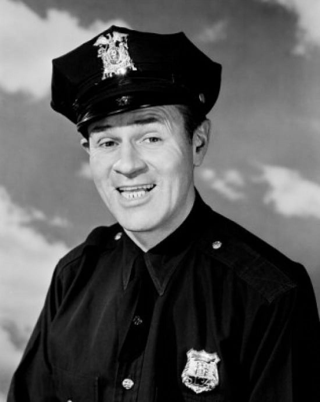 Portrait of police officer smiling Canvas Art - (18 x 24)