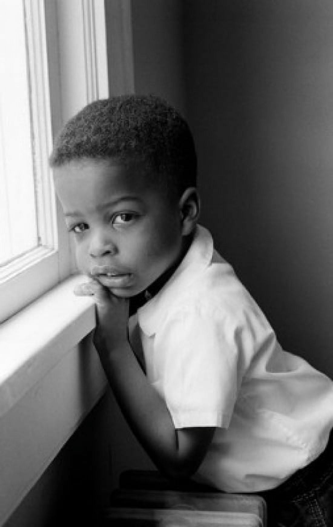 Portrait of small boy Canvas Art - (24 x 36)