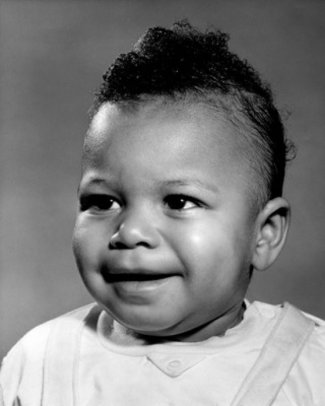 Portrait of smiling  baby boy Canvas Art -  (24 x 36)