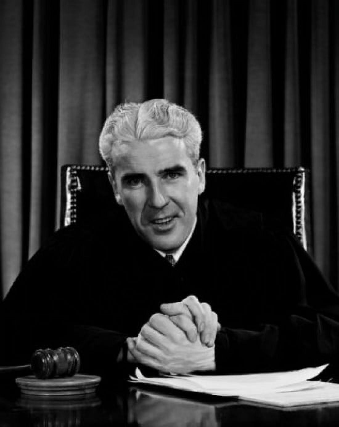 Portrait of smiling judge Canvas Art - (18 x 24)