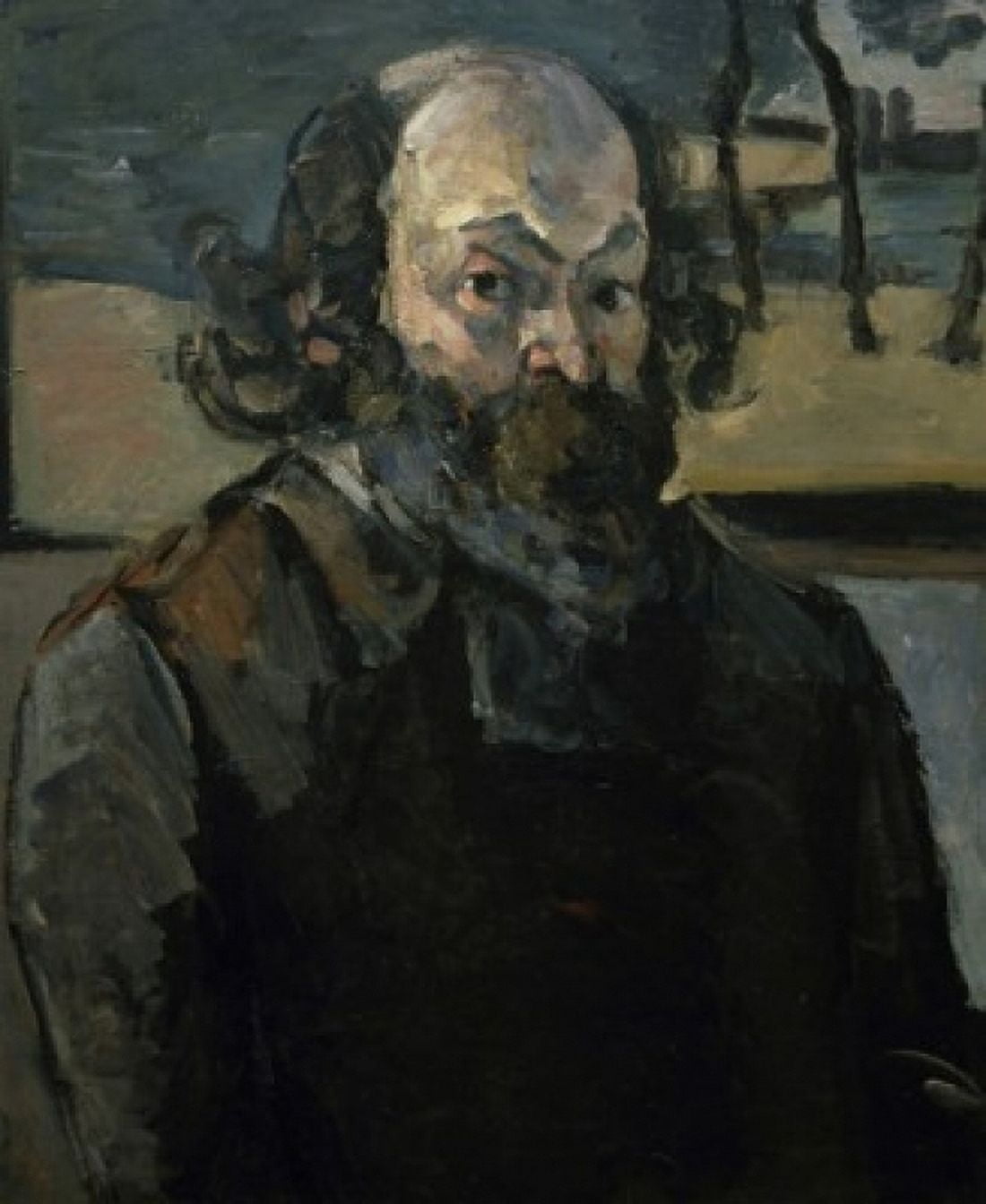 Portrait of the Artist Paul Cezanne (1839-1906 French) Oil on canvas Musee d Orsay Paris France Canvas Art - Paul Cezanne (24 x 36)