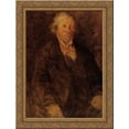 thumbnail image 1 of Portrait of the Artist's Father (Leonard-Sebastien Boudin) 24x18 Gold Ornate Wood Framed Canvas Art by Eugene Boudin, 1 of 2