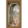 thumbnail image 1 of Portrait of the Donor Giovanni Tornabuoni 24x40 Large Gold Ornate Wood Framed Canvas Art by Domenico Ghirlandaio, 1 of 2