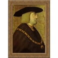thumbnail image 1 of Portrait of the Emperor Maximilian I 24x18 Gold Ornate Wood Framed Canvas Art by Bernhard Strigel, 1 of 2