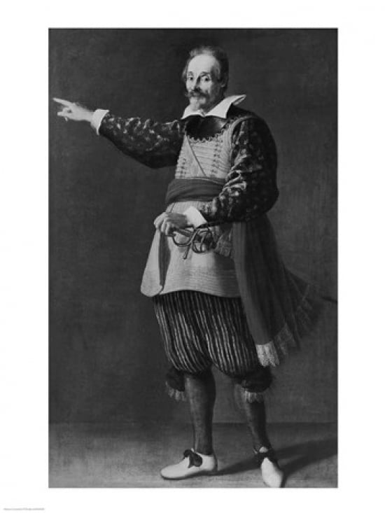 Portrait of the Marquis Ambrogio Spinola Canvas Art - Diego Velazquez (18 x 24)