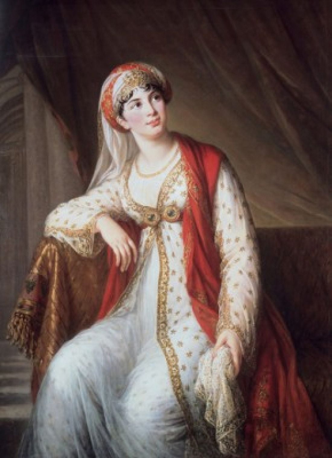 Portrait of the Opera Singer Grassini 1805 Elizabeth Louise Vigee-Lebrun (1755-1842 French) Canvas Art - Elizabeth Louise Vigee-Lebrun (18 x 24)