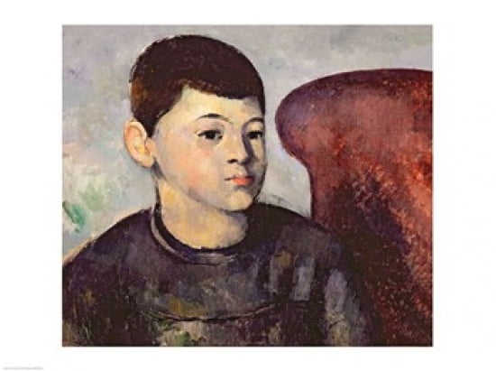 Portrait of the artists son 1881-82 Canvas Art - Paul Cezanne (24 x 18)