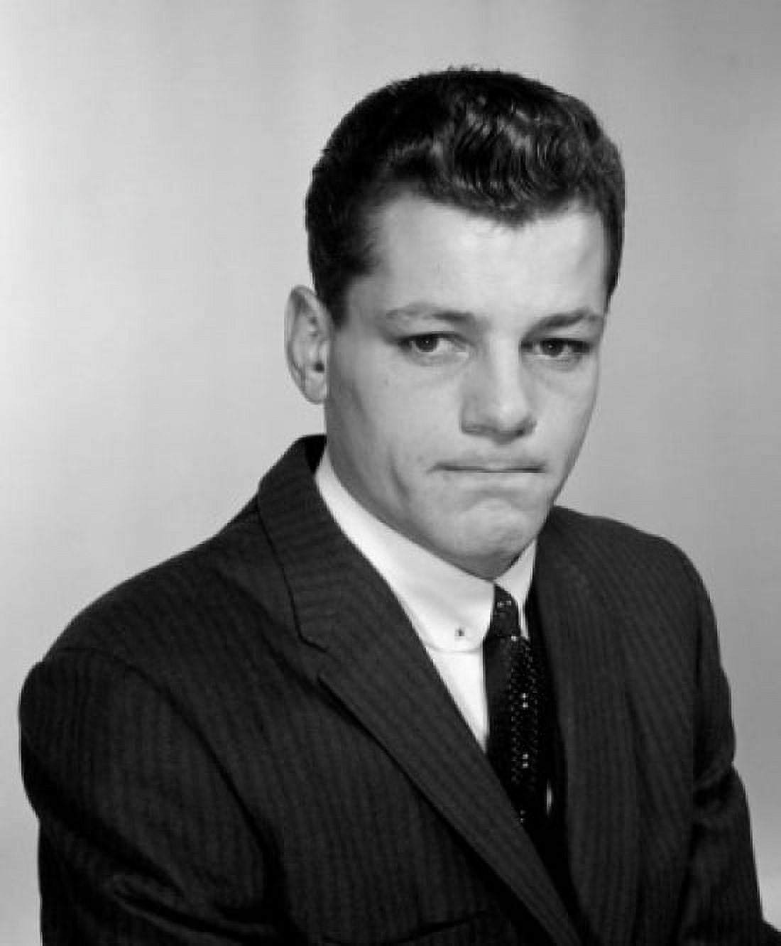Portrait of young businessman studio shot Canvas Art - (24 x 36)