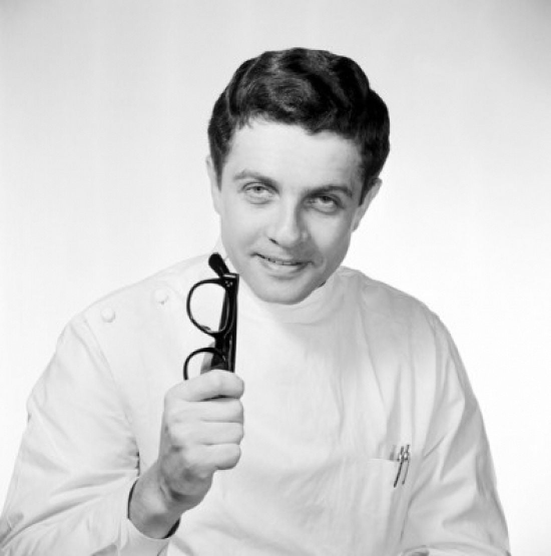 Portrait of young doctor Canvas Art - (24 x 36)