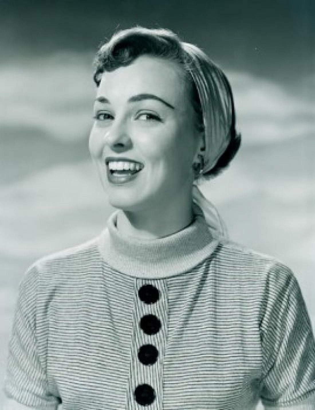 Portrait of young woman smiling Canvas Art - (24 x 36)