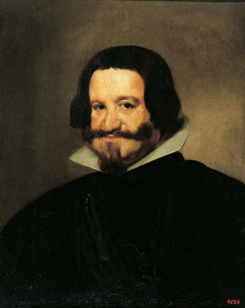 Portraito Of Count Olivares Canvas Art - (24 x 36)