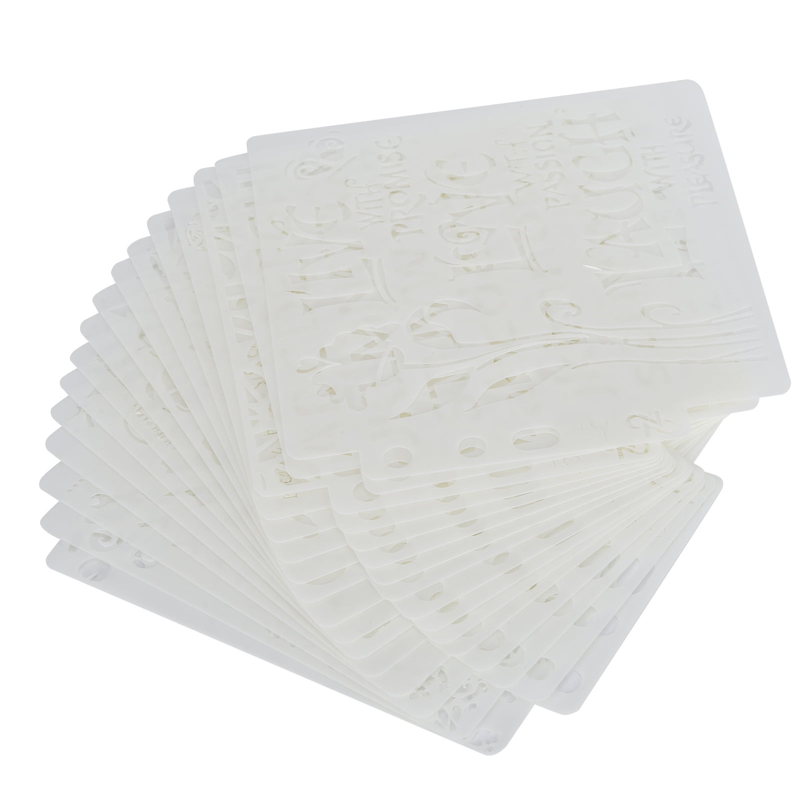 Portray Template Painting Template Spray Painting Stencil 16 Packs For Ourdoor Art Accessary