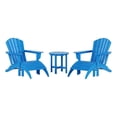 thumbnail image 1 of Portside 5-Piece Set Classic Adirondack Chair with Ottoman and Round Side Table, 1 of 8