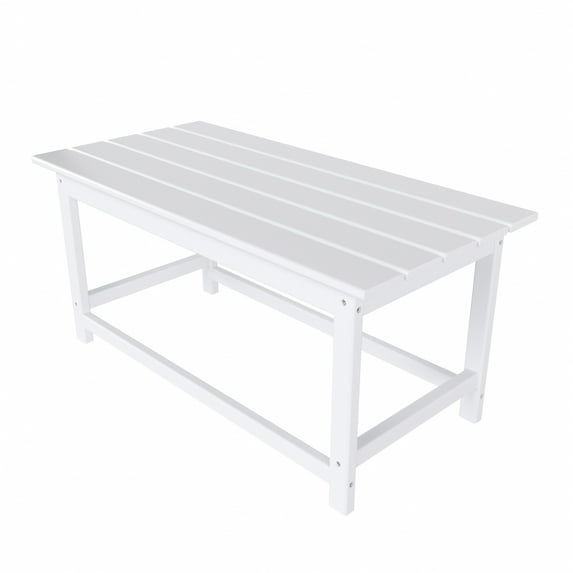 Portside Outdoor Poly Plastic Adirondack Coffee Table
