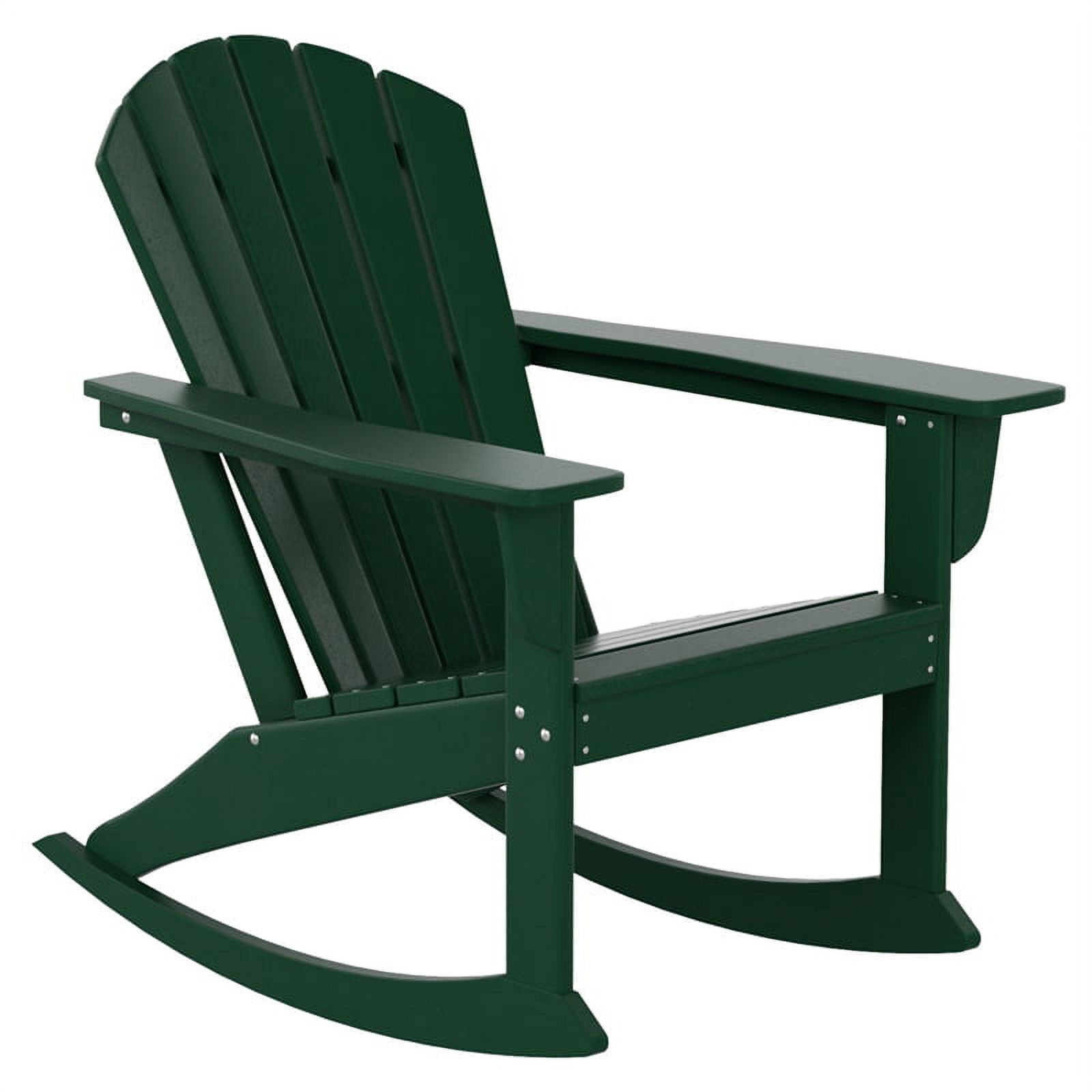Portside Outdoor Poly Plastic Adirondack Rocking Chair - image 1 of 7