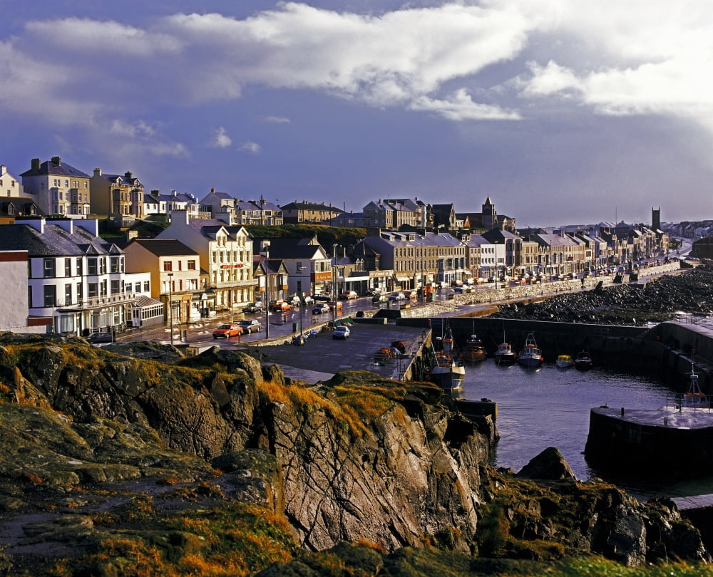 Portstewart Co Derry Ireland Seaside Resort On The Atlantic Canvas Art - The Irish Image Collection Design Pics (34 x 26)
